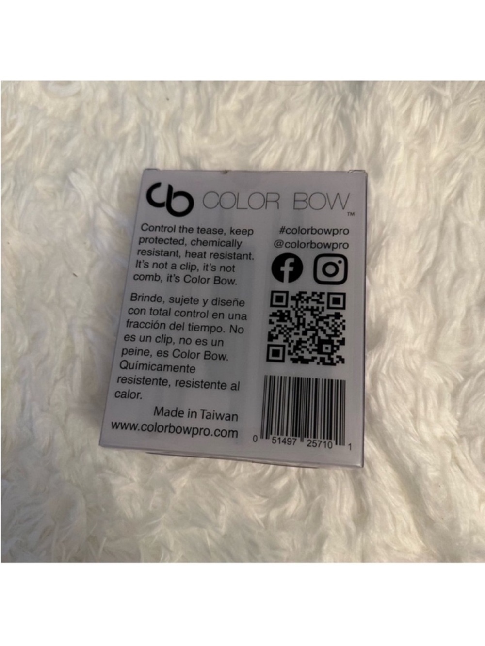 Black Color Bow Teasing Clip Comb Black 5 Pack - Picture 5 of 5